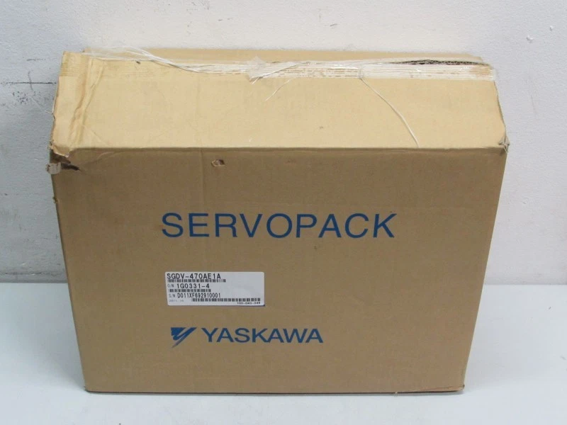 Yaskawa Servo Drive Servopack SGDV-470AE1A 230V 6kW 46,9A Unbenutzt OVP
Wird in neuem Fenster oder Tab geöffnet