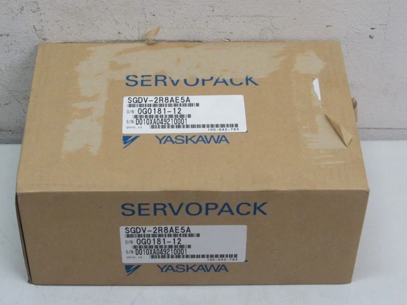 Yaskawa Servo Drive Servopack SGDV-2R8AE5A 400W 2,8A 230V Unbenutzt OVP
Wird in neuem Fenster oder Tab geöffnet