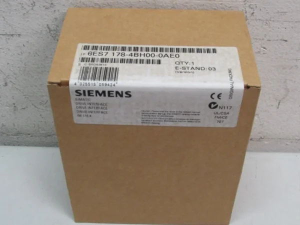 Siemens S7 6ES7 178-4BH00-0AE0 6ES7178-4BH00-0AE0 IM 178 Drive Interface Sealed
Wird in neuem Fenster oder Tab geöffnet
