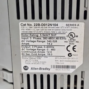 Allen-Bradley  AC Drive 22B-D012N104