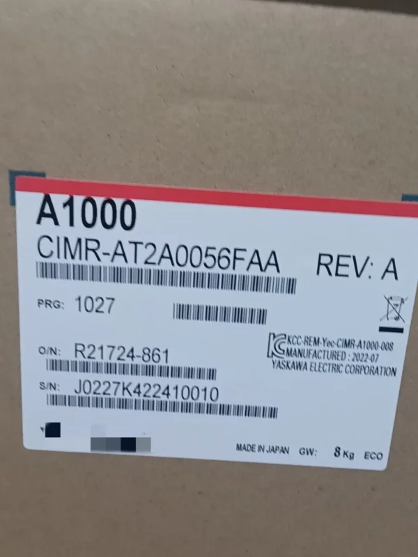 Yaskawa CIMR-AT2A0056FAA Inverter