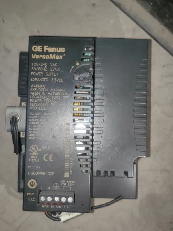 GE FANUC IC200PWR102F POWER SUPPLY