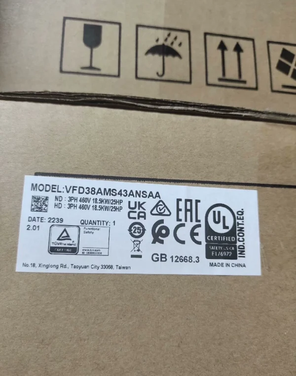 DELTA VFD38AMS43ANSAA Inverter