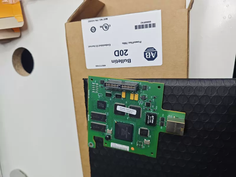 Allen-Bradley Communication Card 20D-DL2-ENET0 PN-143492 Network Adapter