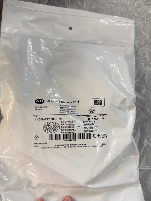 Allen-Bradley 440N-Z21S3PH Safety Sensor for Industrial Use