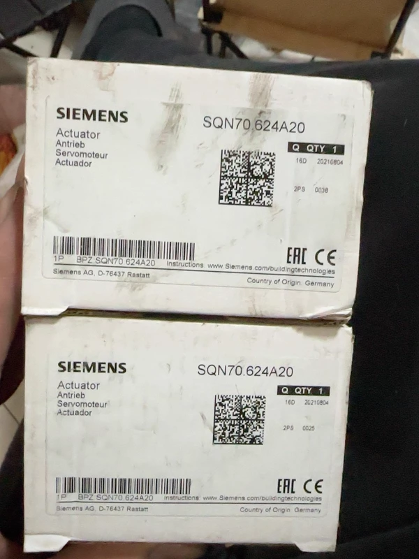 Siemens SQN70.624A20 Actuator - Reliable Industrial Automation