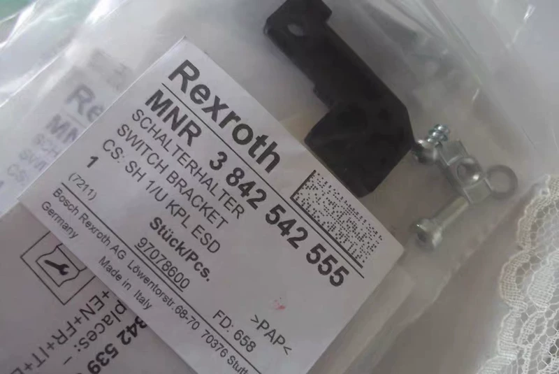 Rexroth Stopper Model 3842542555 - Industrial Safety Part