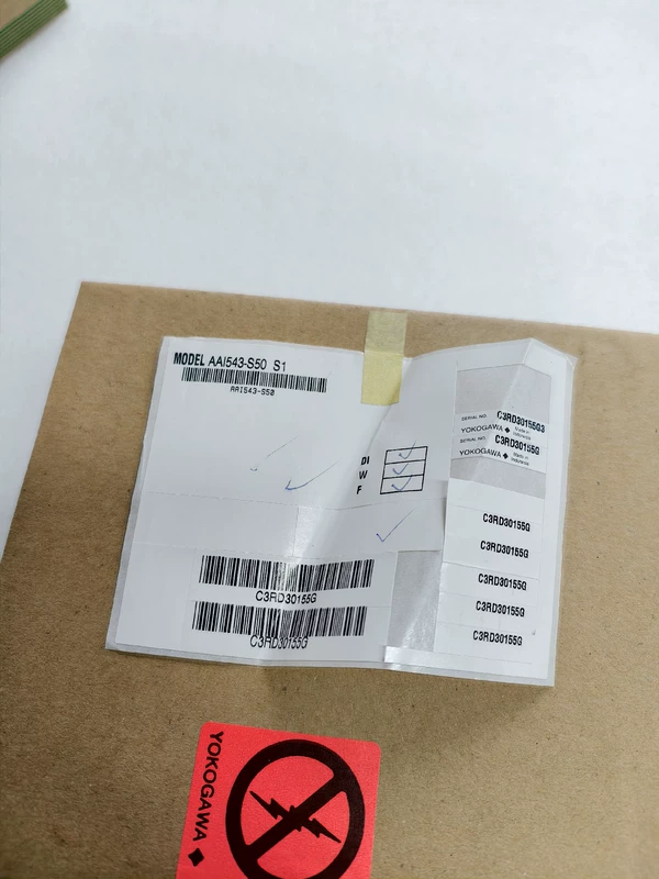 YOKOGAWA Analog Input Module Model AAI543-S50 Reliable Sensor