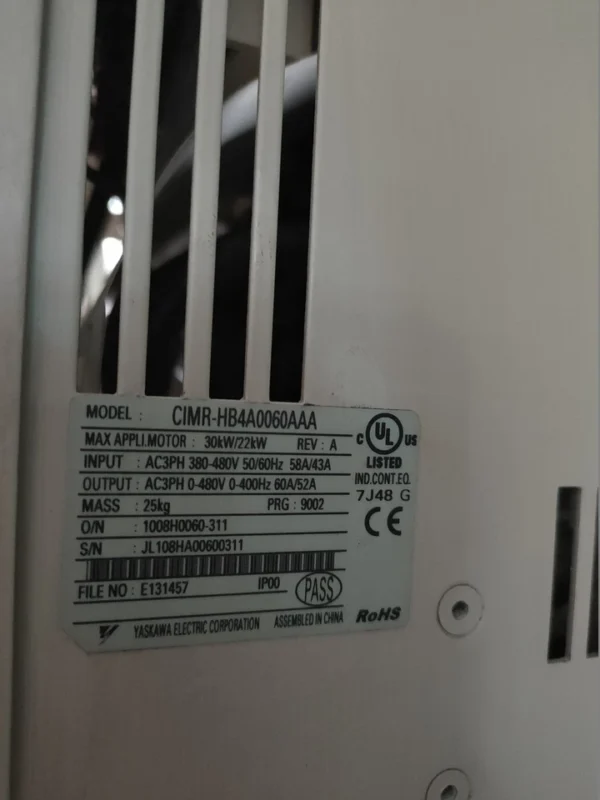 CIMR-HB4A0060AAA CIMR-HB4A0060AAA