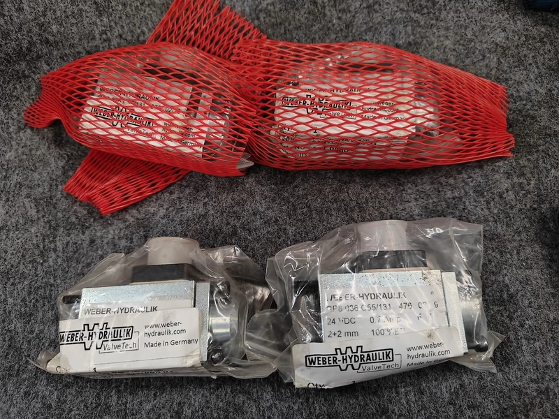 WEBER-HYDRAULIK Solenoid Valve GP8036C55/131 Reliable Control Valve
