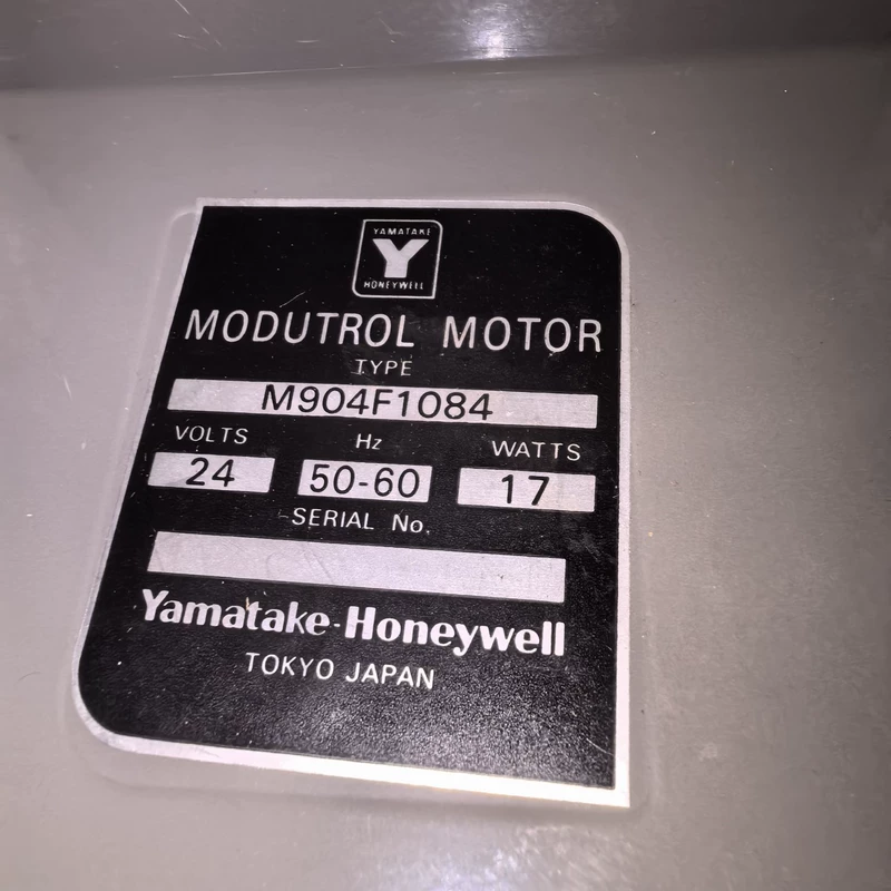 Yamatake-Honeywell Actuator Model M904F1084 - High Performance