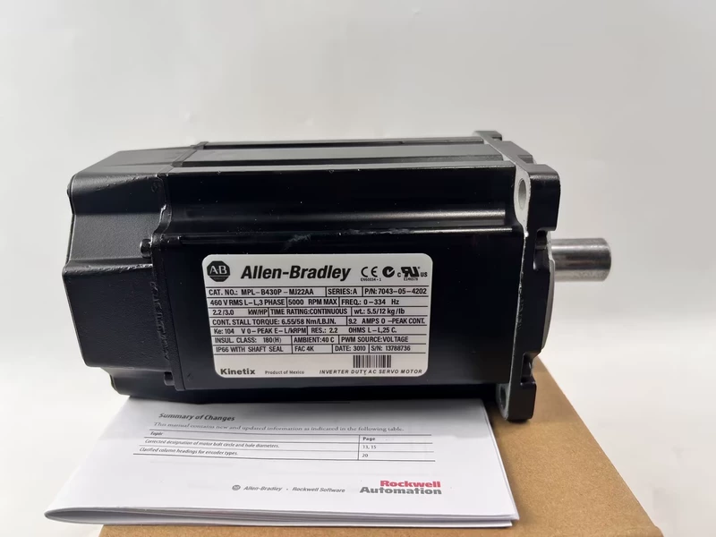 AB Servo Motor MPL-B430P-MJ22AA - High Performance Motor