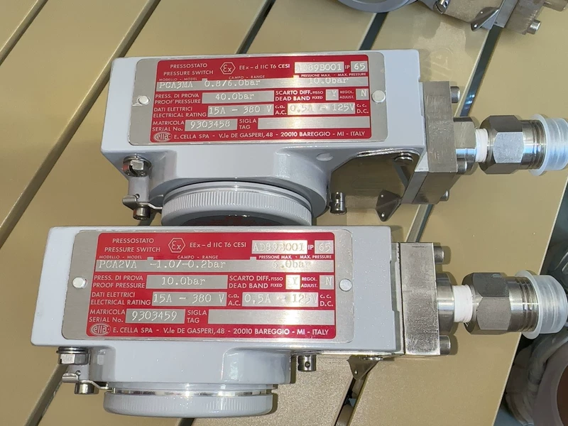 wika Pressure Switch PCA2VA - Accurate Industrial Sensor
