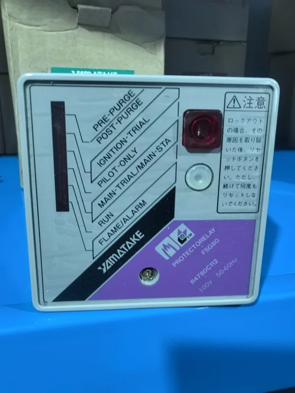 YAMATAKE Protection Relay Model R4780C112-1 Industrial Use