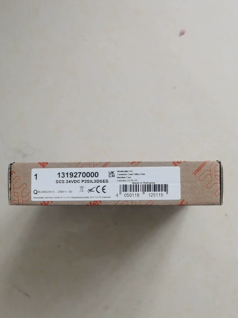 Weidmuller Safety Relay SCS 24VDC P2S1L3DSES Industrial Control