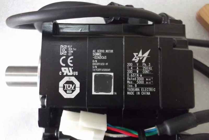 YASKAWA SGMMS-02ADC6S Servo Motor - High Performance Drive